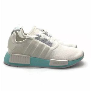 Adidas NMD R1 (Womens Size 6.5) Casual Running Shoe White Blue Trainer Sneaker